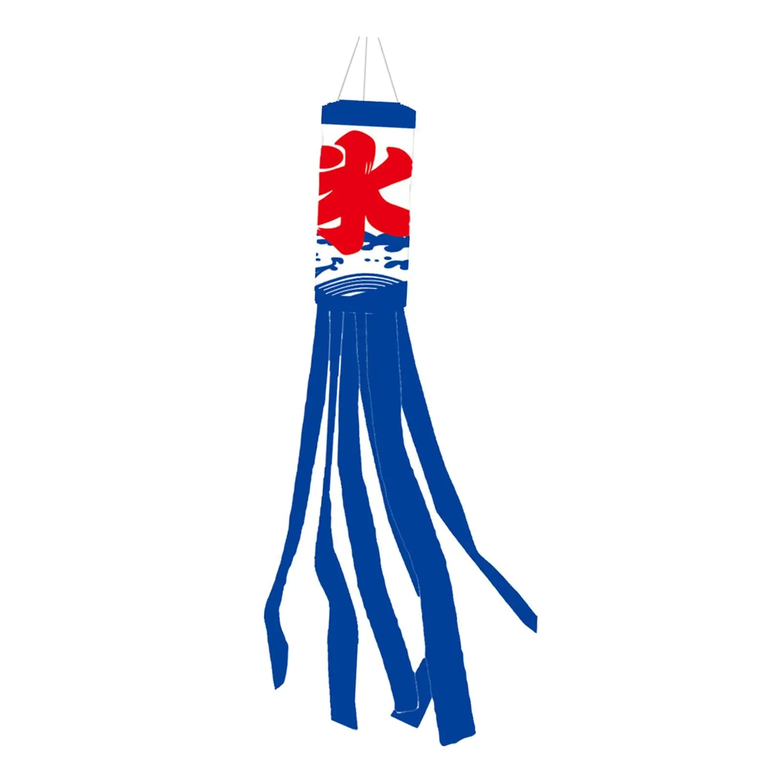 Carp Japanese Wind Pipe Flag Polyester Creative Hanging Decorations for Sushi Bar Restaurant Home Festival Outside Gifts Zpaxo I
