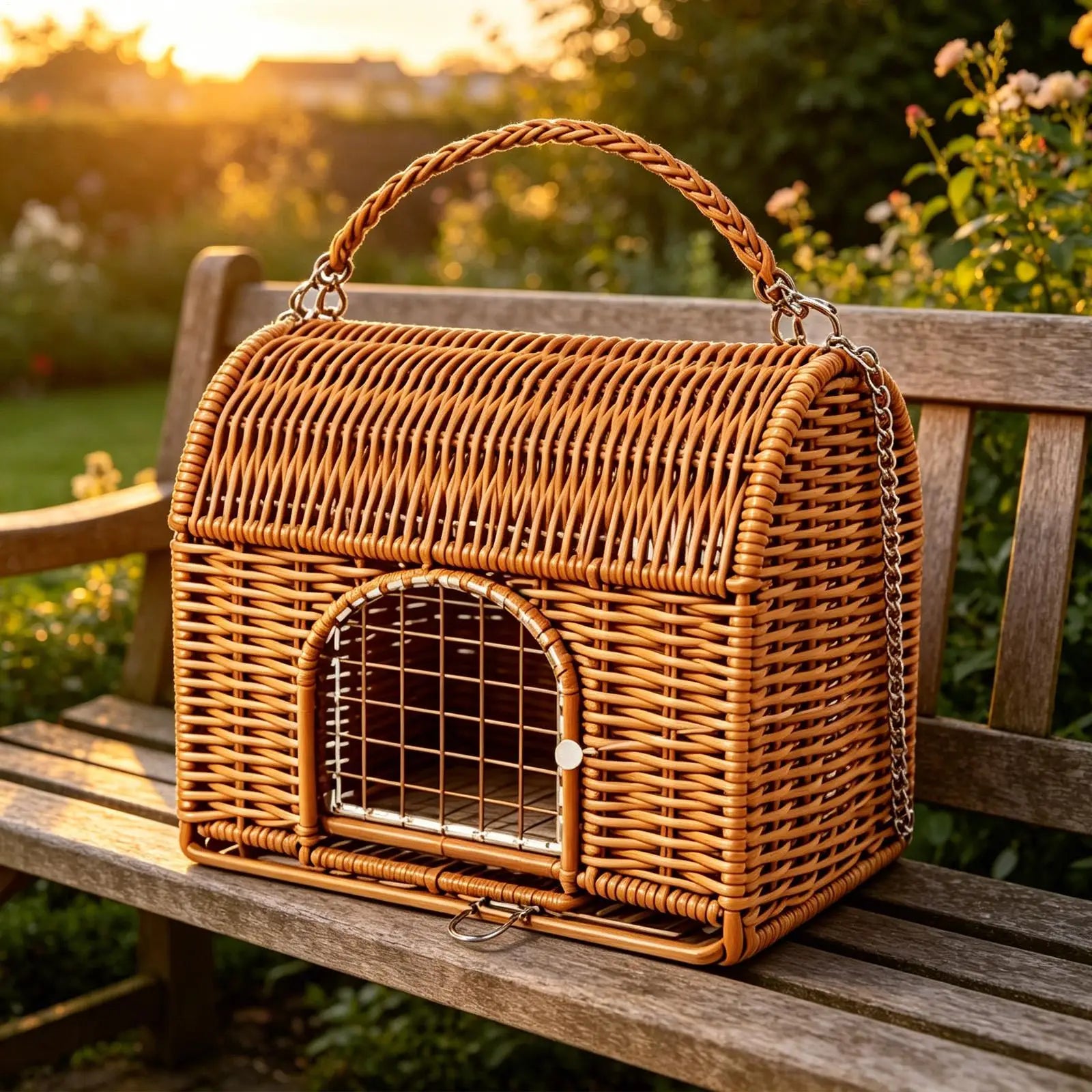 Bearded Dragon Carrier Handle Carrying Sleeping House All Season