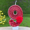 Digital Birthday & Rose Cake Candles – Party & Wedding Decor Cake Decoration Candles Zpaxo 9