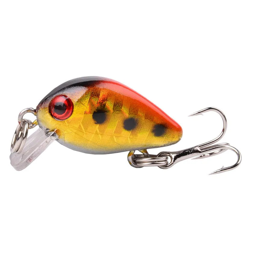 Mini Crankbait Fishing Lures 2.8cm 1.5g – 3/5/8 Pack Mixed Colors Crankbait Fishing Lure Zpaxo