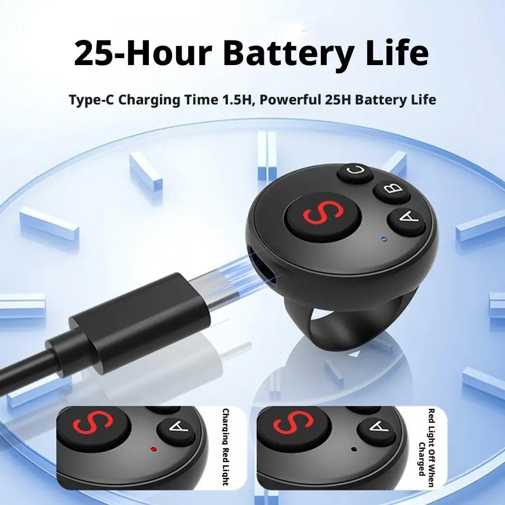 Bluetooth Thumb Remote for DJI & Insta360 Action Cameras Camera Remote Control Zpaxo