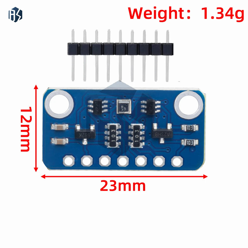 BMP390 bmp580 High Precision Atmospheric Pressure Sensor Module I2C SPI Interface Compatible With For Arduino And STM32 Zpaxo