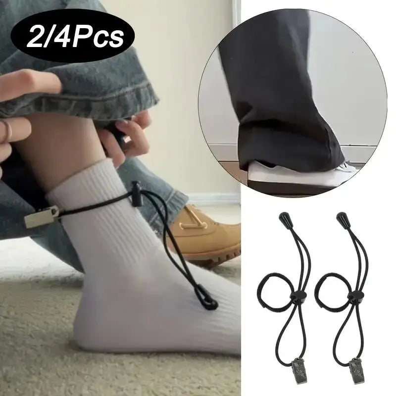 2/4pcs Invisible Adjustable Leggings Clip For Pants Legs Prevents Dragging ,Multi-purpose Photography Background Fixing Clip Zpaxo