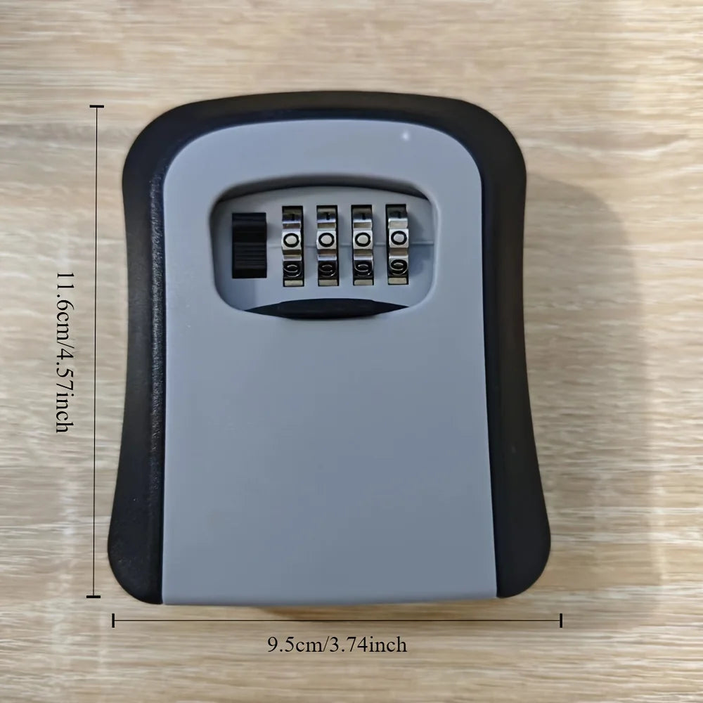 Outdoor Wall Mounted Secure Plastic Password Key Box Protective Cover