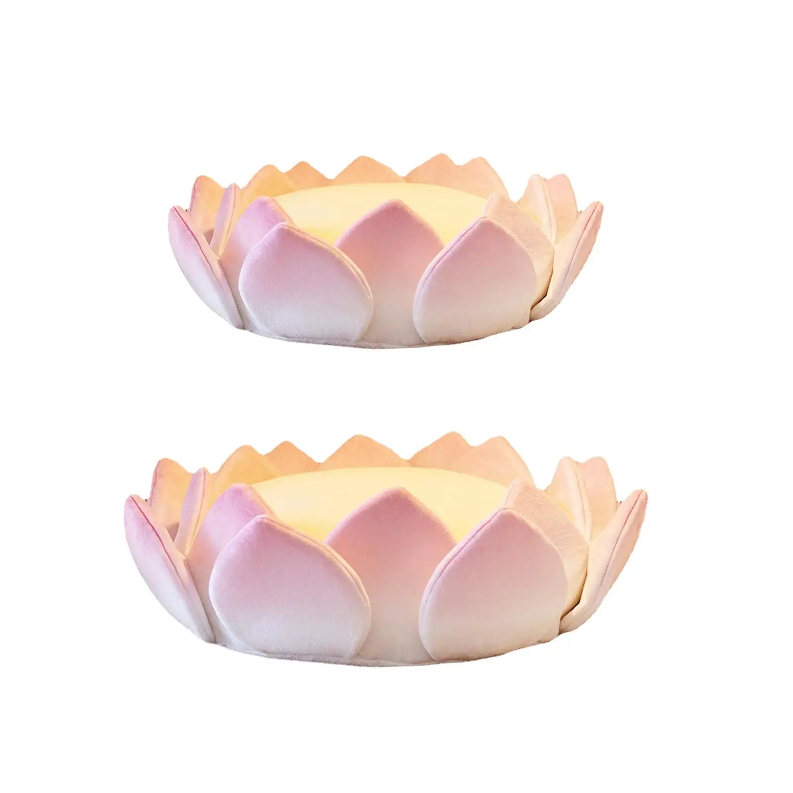 Lotus Flower Shaped Cushion Detachable Floor Pillow Floor Seating Cushion Meditation Cushion for Party Sofa Sitting Yoga Zpaxo