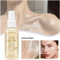 Liquid Shimmer Body Highlighter Oil Makeup,Glitter Spray Oil Lotion,Full Body & Face Glow-Up Liquid Lotion for All Skin Type Zpaxo 01