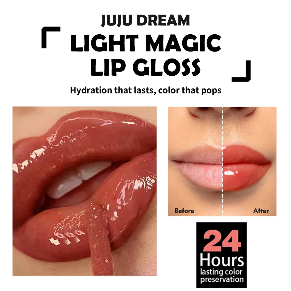 Glossy Lip Glaze 4 Colors Moisturizing Long-wear Gloss Pigment Zpaxo