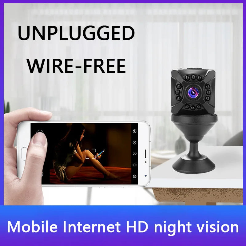 6K Full HD Camera Mini Hotspot Wifi Remote Monitor Rechargeable