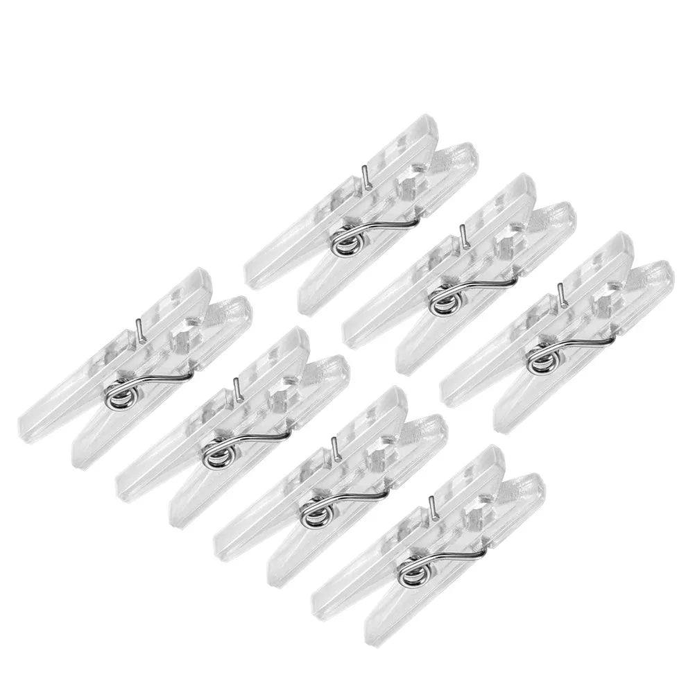 Spring Clothespins Mini Hanging Clips Premium Plastic Baby Outfits