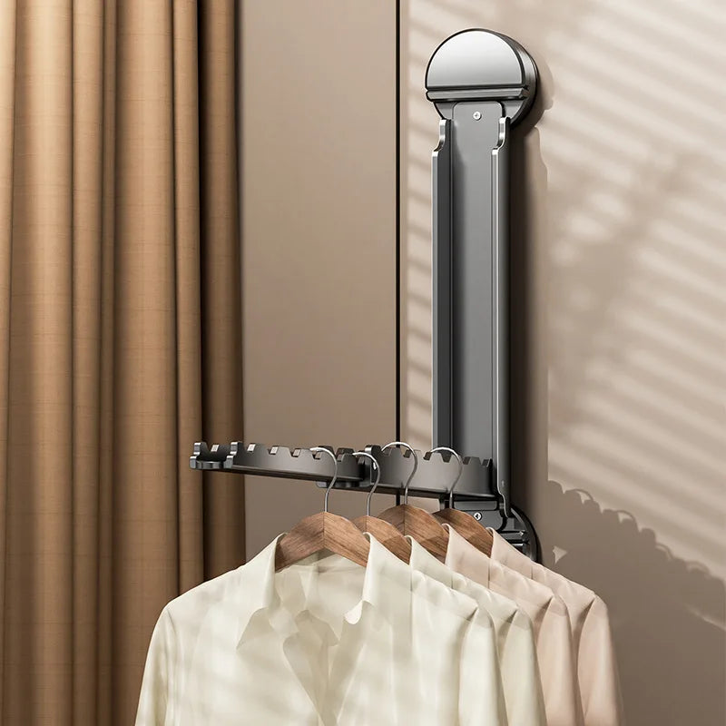 Suction Cup Telescopic Clothesline No-drill Household Invisible Retractable Indoor Clothes Hanger Bay Window Balcony Clothesline Zpaxo