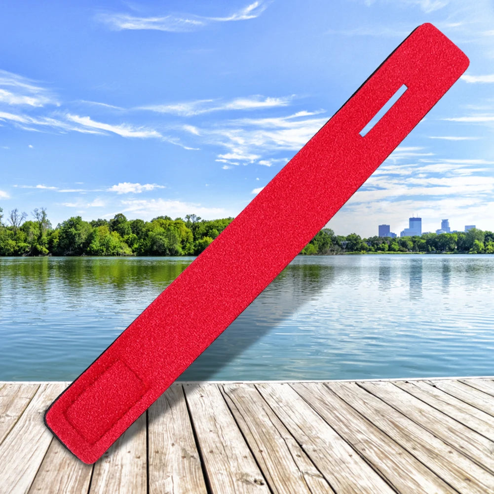 Fishing Rod Tie Holder Adjustable Fit Wrap Strap Accessory Pole Belt