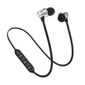 Sports Running Bluetooth 4.2 Earphone Magnetic Wireless Headphones With HD Microphone Bass 3D Stereo Earphones For Huawei Xiaomi Zpaxo Silvery