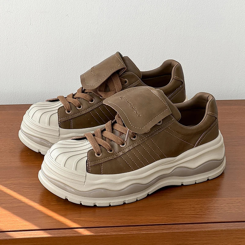 Men's Casual Sneakers Luxury Trainer Shoes Breathable Race Running
