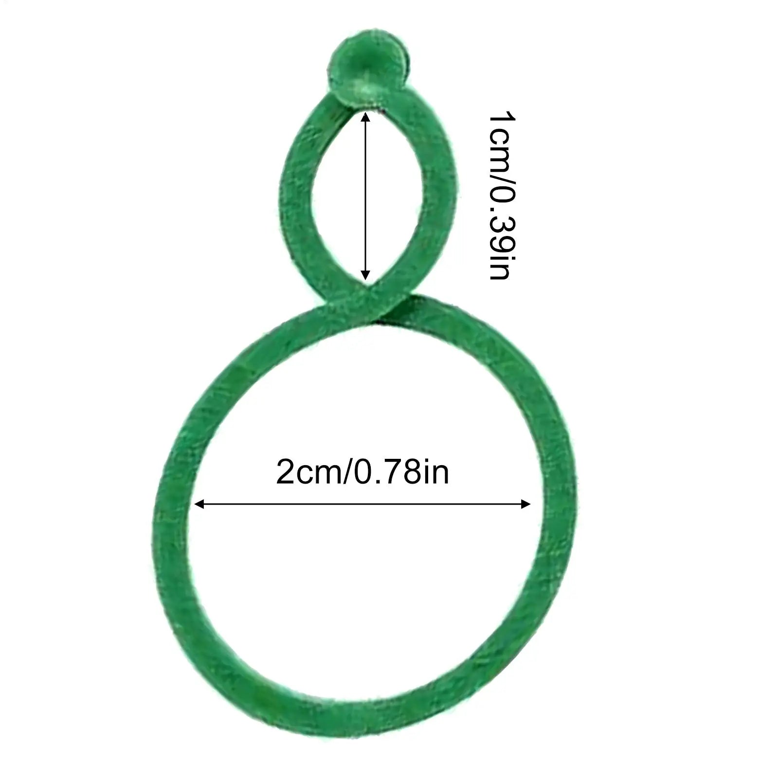 100-Pack Reusable Vine Plant Clips – Garden Support Clips Plant Support Clips Zpaxo