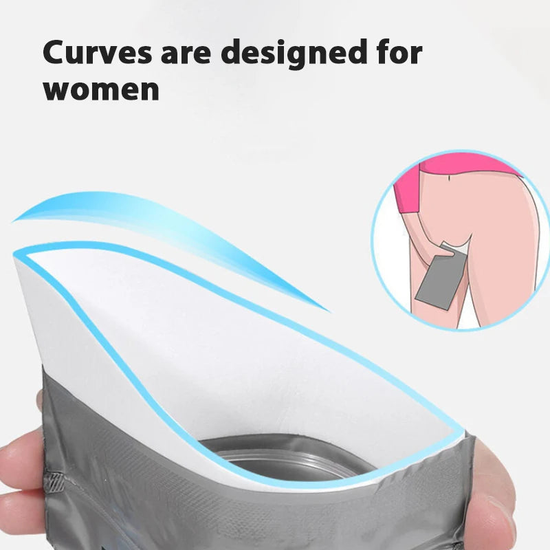 Women Disposable Urinals Emergency Portable Car Urine Bag Vomit Bags Zpaxo