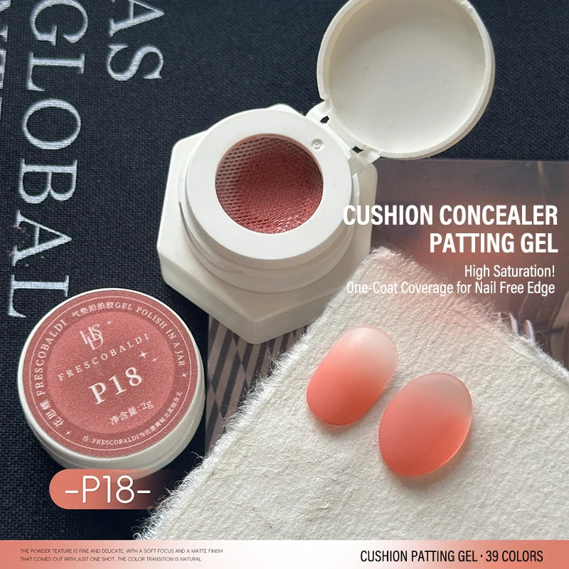 Gradient Nail Air Cushion Patting Gel Gloss Ombre Polish Blush