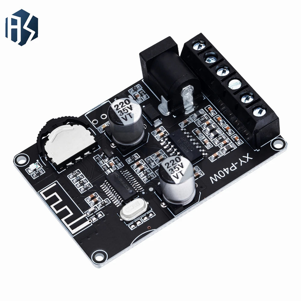 10W 15W 20W Bluetooth 5 0 Stereo Digital Amplifier Board 12V 24V Zpaxo