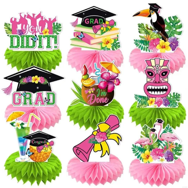 1 Hawaiian Graduation Party Decoration Bright Designs