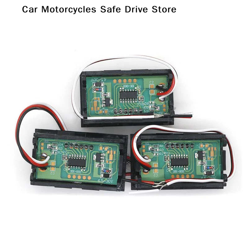 Three-wire Digital Voltmeter Meter DC 100V 10A Ammeter Dual Volt