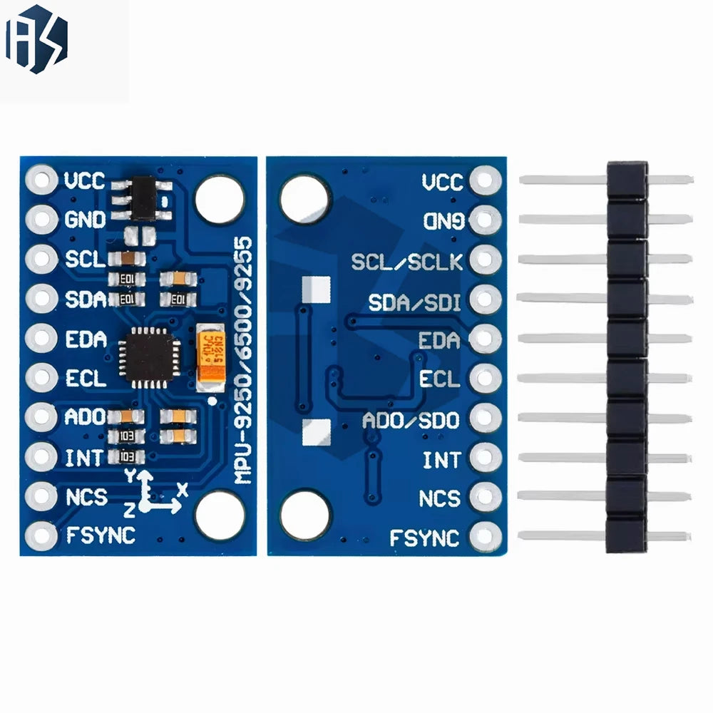 ‌MPU-9250 (GY-9250) 9-Axis IMU Module – High-Precision Triaxial Gyroscope, Accelerometer, Magnetometer | I2C/SPI Interface Zpaxo