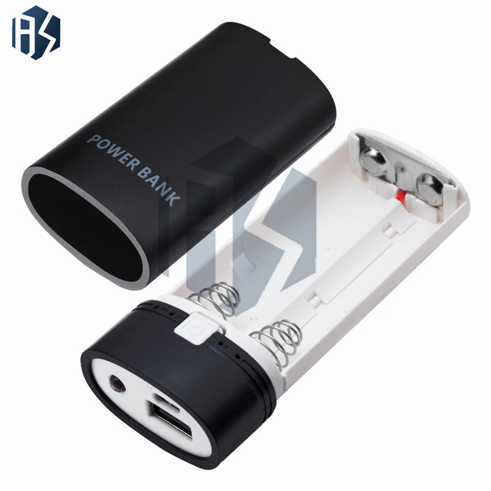 1PCS Detachable Design With Indicator Light For Smart Phone Power Bank Case Battery Practical For 18650 Battery Zpaxo