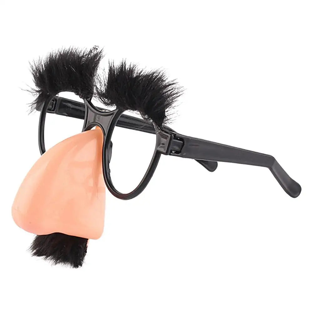Halloween Disguise Glasses Mustache Funny Big Nose Festival Supplies