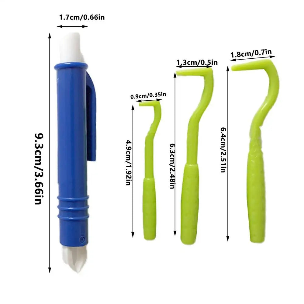 Flea Remover Hook Tick Tweezer Pull Pet Cat Dog Clamp Accessaries