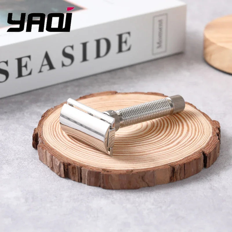 Yaqi Ultima Adjustable Safety Razor – 316 Stainless Steel Travel Adjustable Safety Razor Zpaxo