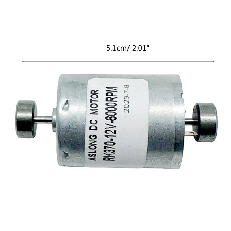 652F Reliable Performances DC12V Double Shaft Vibration Motor Stable Performances Zpaxo