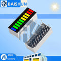 10 grid digital segment LED light bar super bright 2 red+3 yellow+4 green+1 blue light flat tube B10BRYGB Zpaxo Default Title