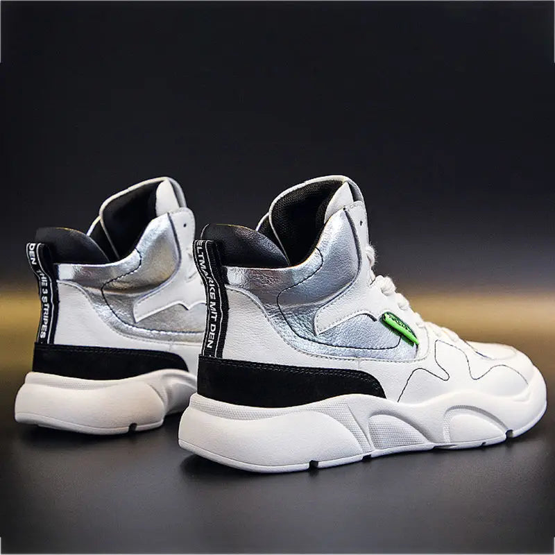 Mesh Platform Wedge Sneakers Women Colorful Glitter Lace Up Design Zpaxo
