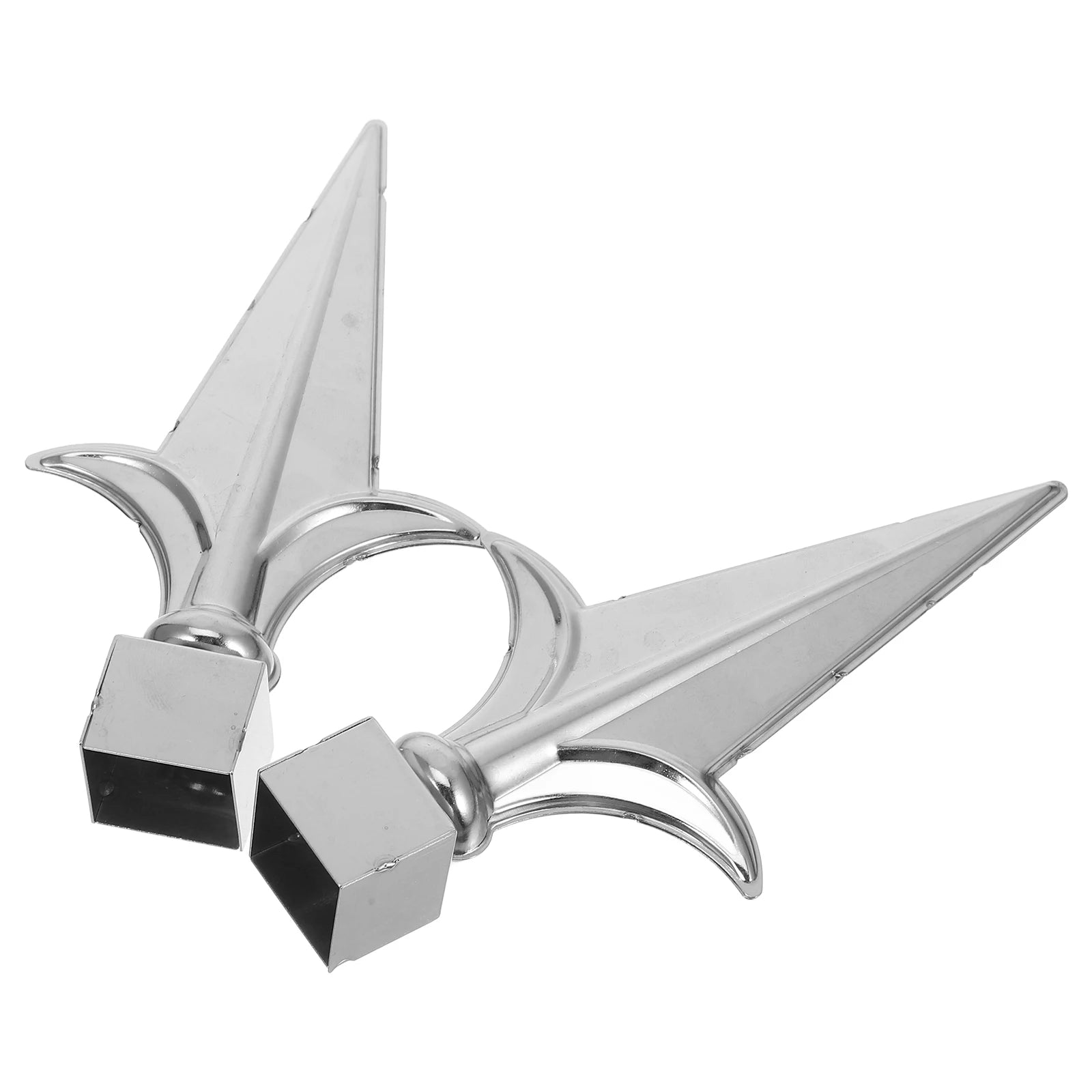 Flag Pole Finial Gun Topper Stainless Steel Decorative Tips Metal