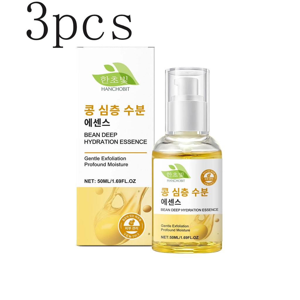 Soybean Essence Serum – Brighten, Hydrate & Nourish Skin Face Serum Zpaxo 50mlx3pcs