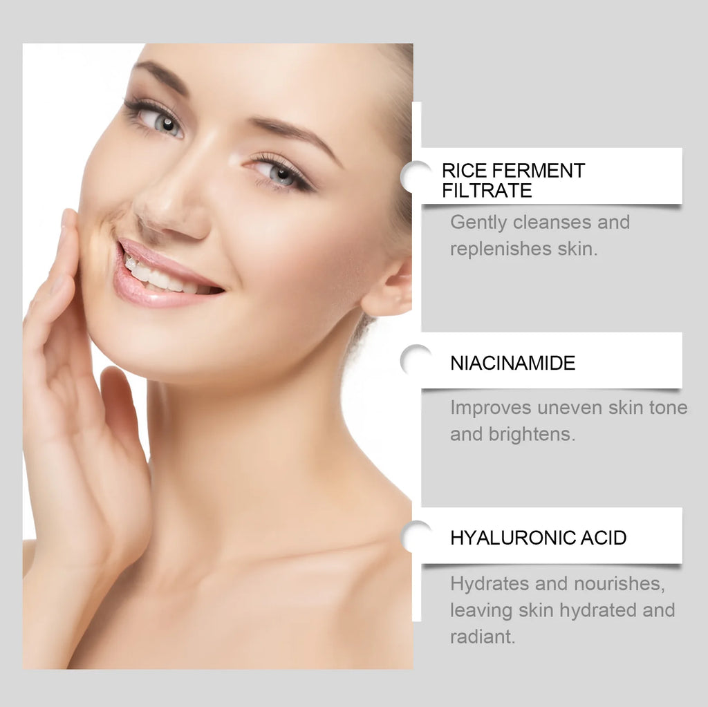 Black Rice Exfoliating Facial Cleanser – Pore & Oil Control 100g Facial Cleanser Zpaxo