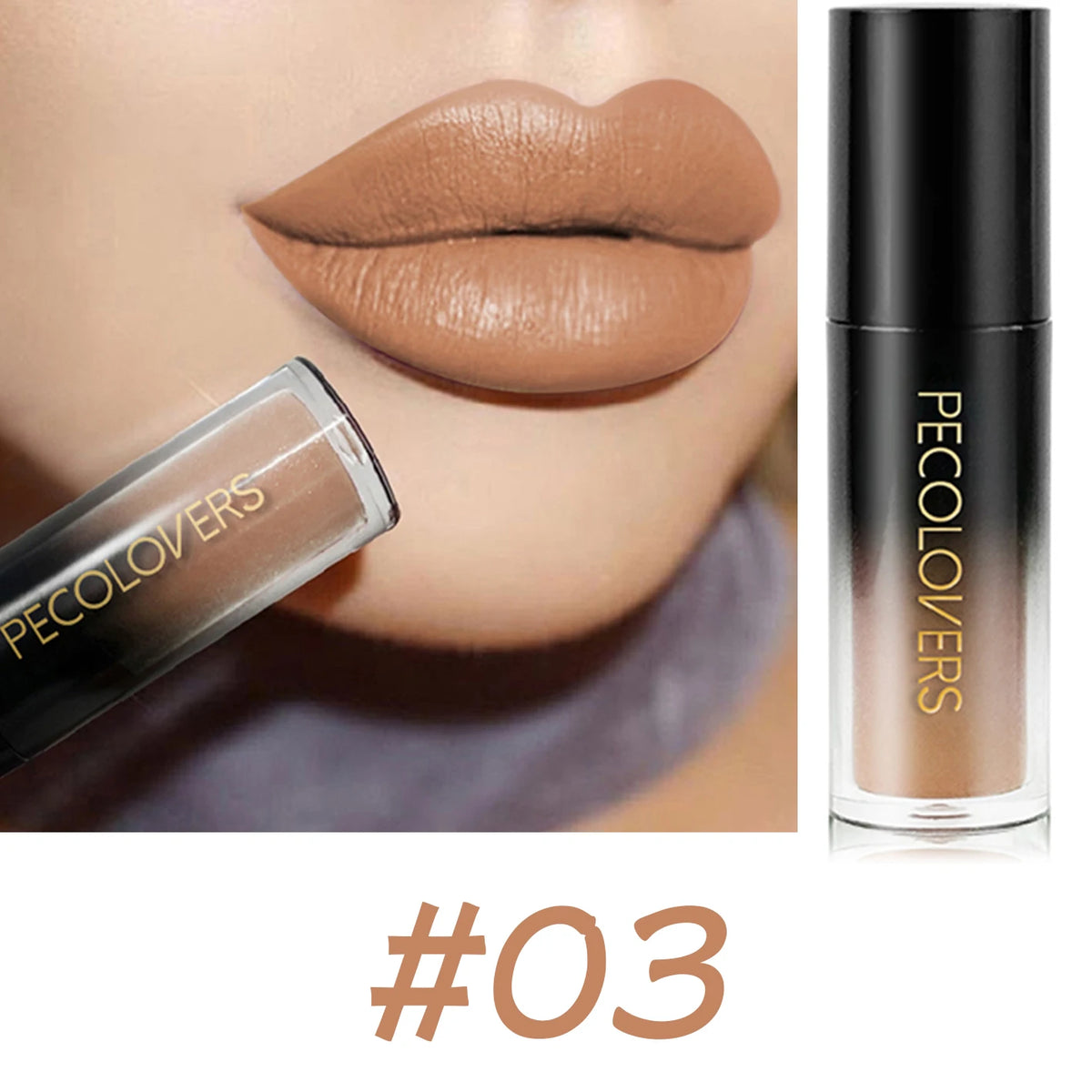 Lip Makeup 14 Sexy Matte Long Lasting Lipgloss Liquid Lipstick Cream Zpaxo 03