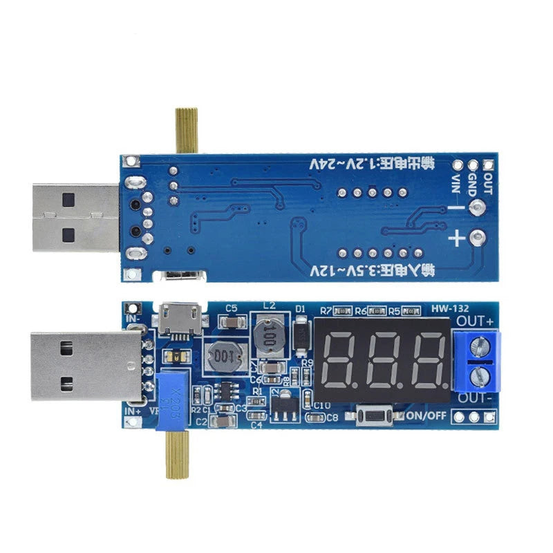 Boost Buck Converter USB Step UP Down Power Adapter Supply Module