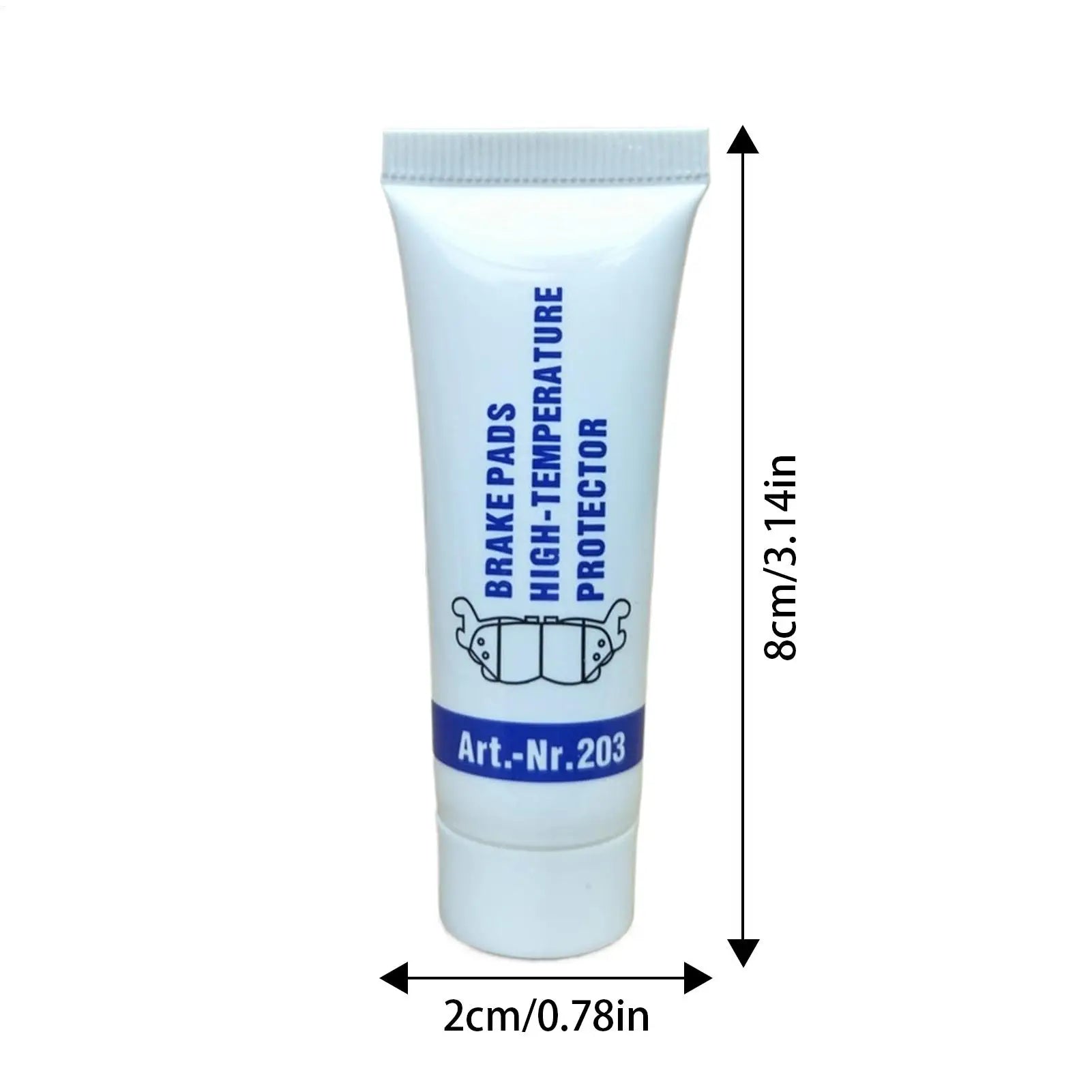 Brake Pads Grease Stable Wide Temperature Range Brake Grease Long Lasting for Automotive Assembly Lubricants Zpaxo