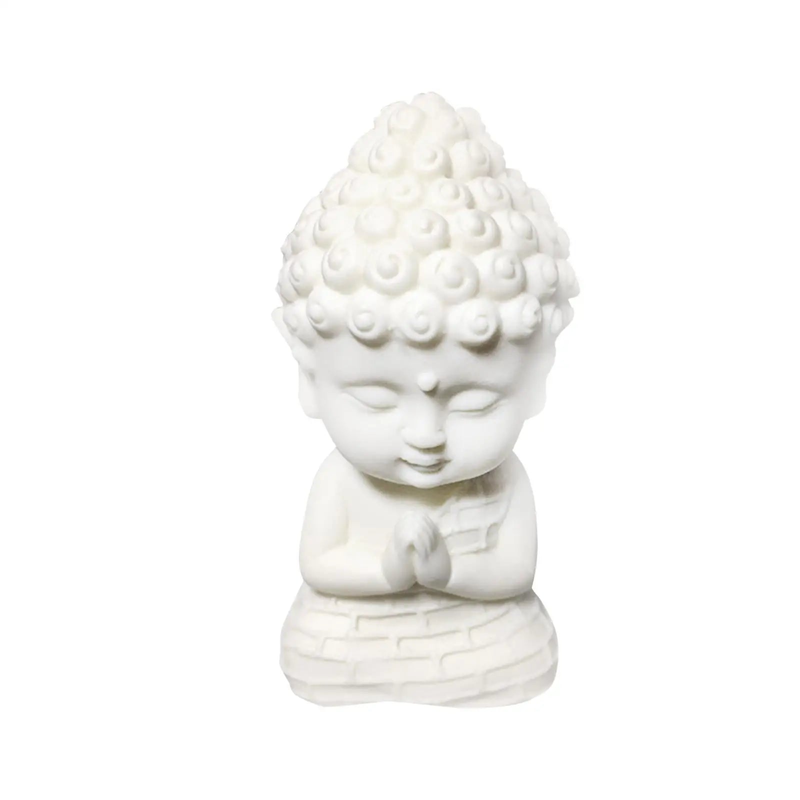 Meditating Buddhist Figure Statue – Car Dashboard & Home Decor Decorative Figurine Zpaxo Style B