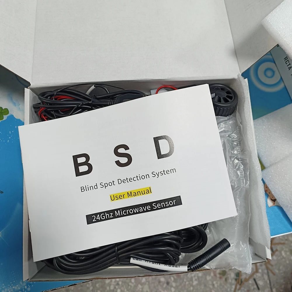 BSD 77Ghz 24Ghz Millimeter Wave Radar Blind Spot Detection System