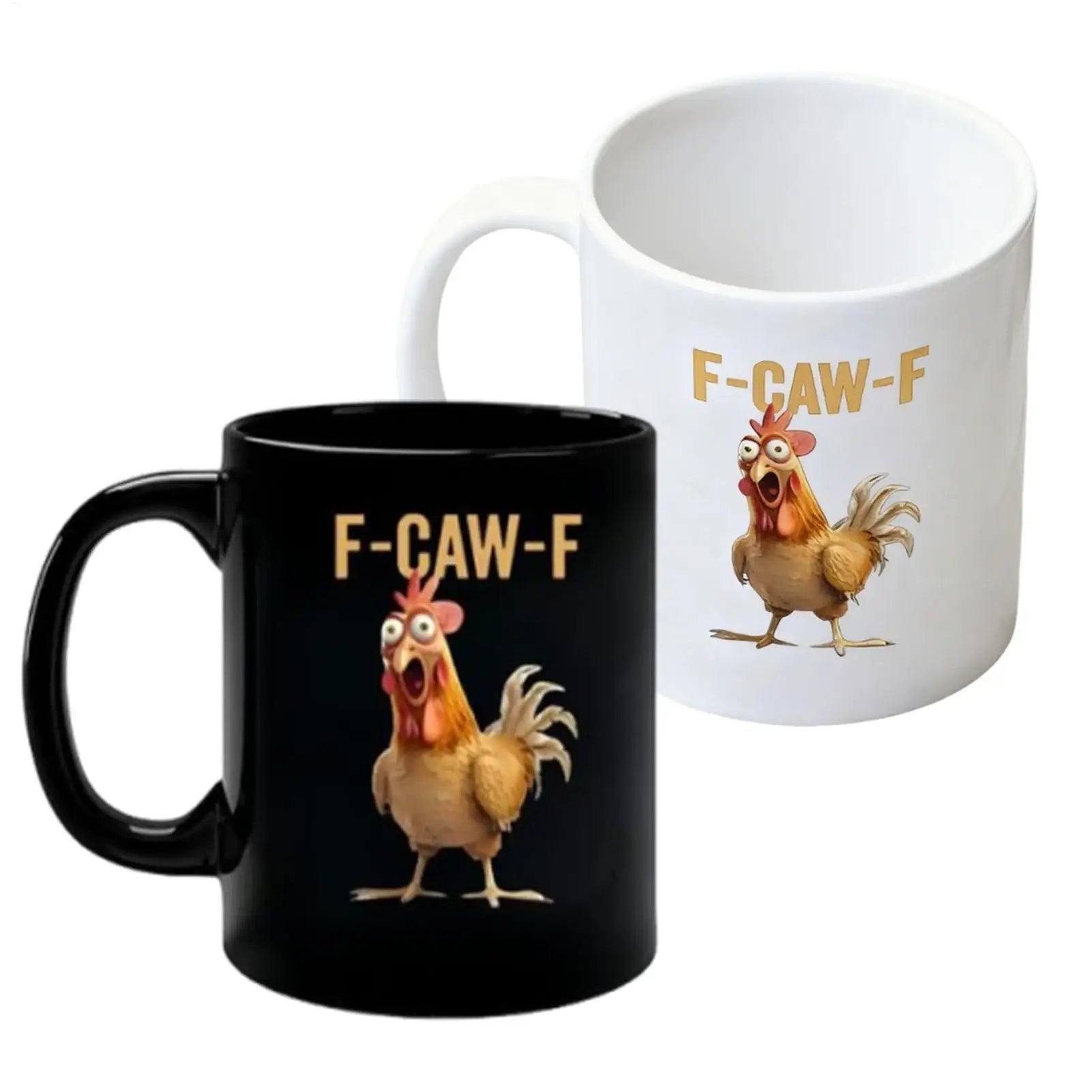 Chicken Mug Animal Themed Ceramic Tea Cups Microwave Dishwasher Safe