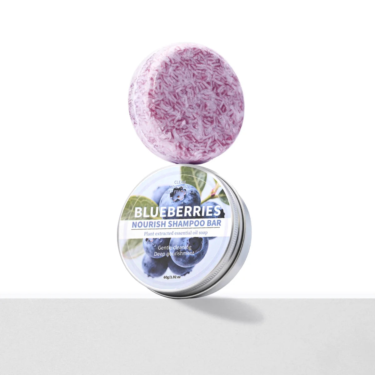 Blueberry Shampoo Bar – Natural Deep Cleansing Hair Soap Shampoo Bar Zpaxo