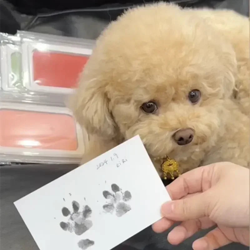 Inkless Paw Print & Baby Handprint Kit – Safe & Mess-Free