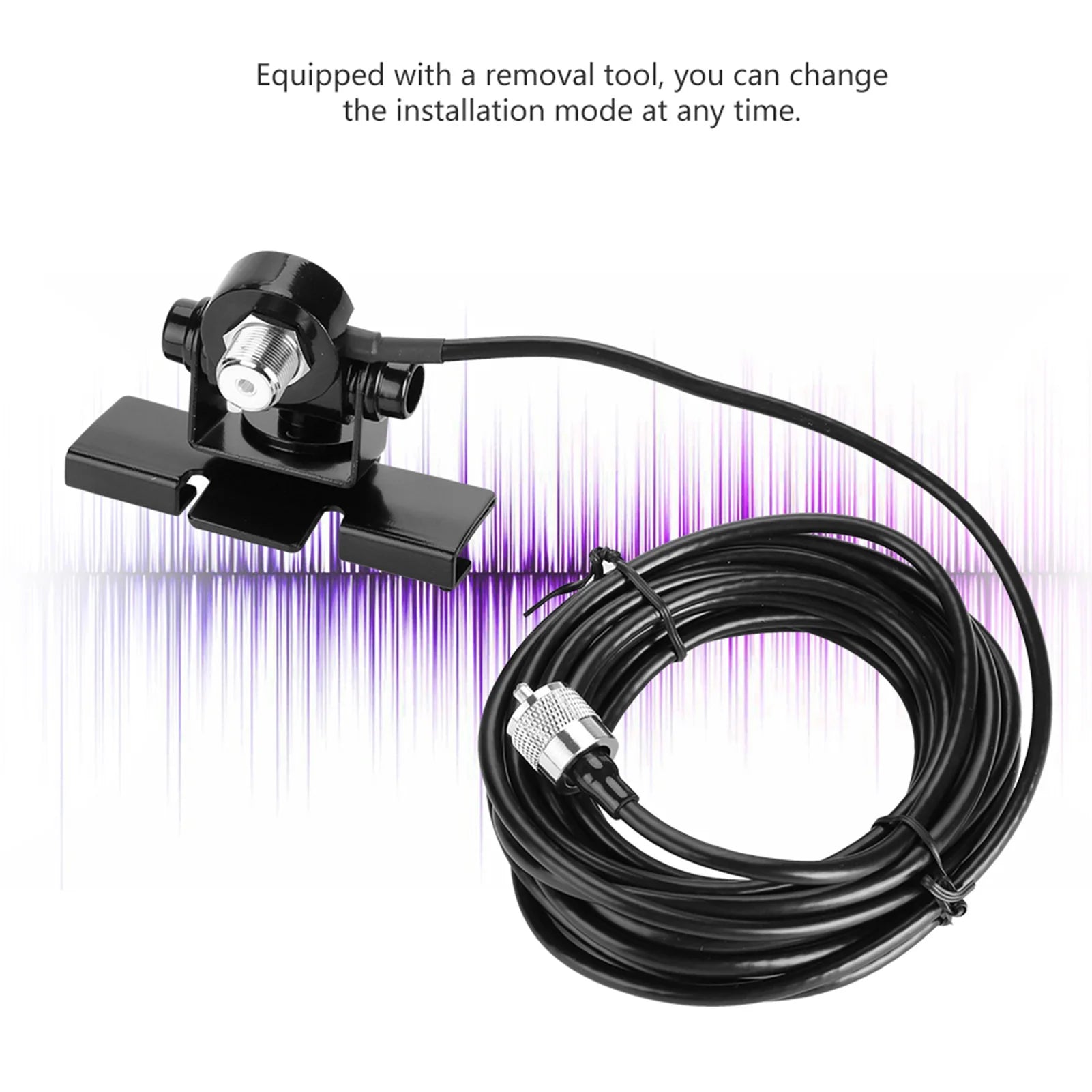 Antenna Mount Bracket Holder Car Energy Saving Security Efficiency