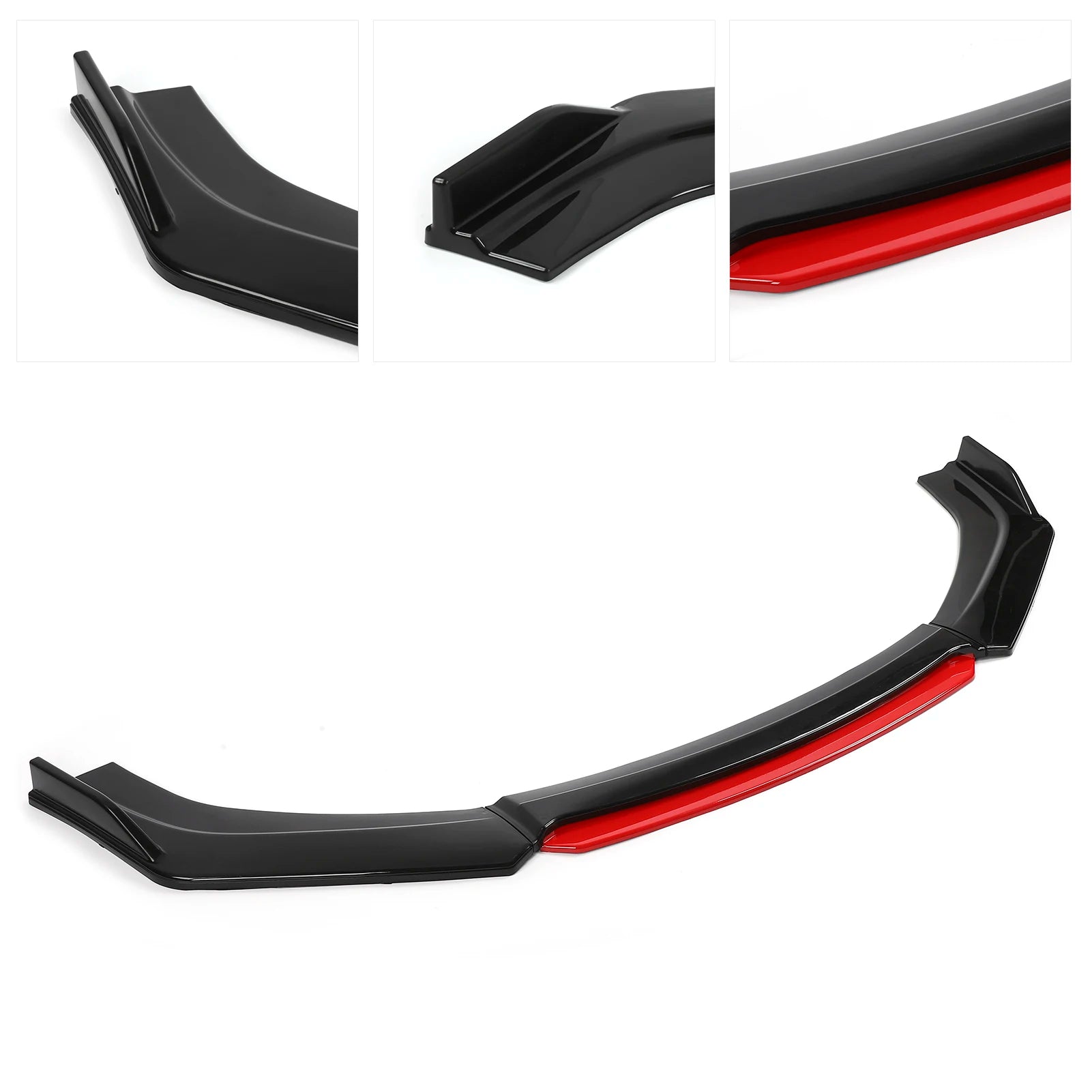 Universal Front Bumper Lip Spoiler Chin Body Protection PP Auto Car