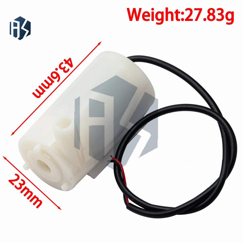 DC 2 5-6V Mini Submersible Pump Low Noise Brushless Motor H Zpaxo Default Title