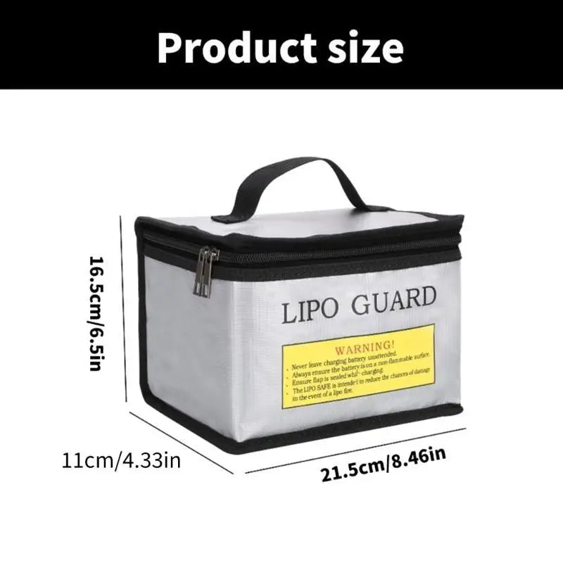 652F Protective Battery Safe Bag for Reducing Damage Risk from Fires and Explosions Zpaxo