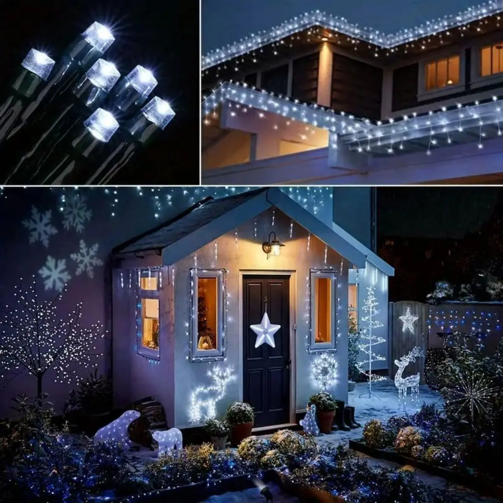 7M 12M 22M Solar Energy Decorative Lights Courtyard Waterproof LED Zpaxo