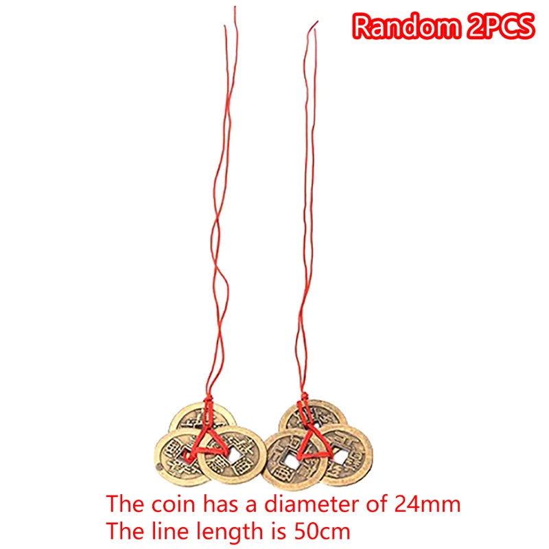 Chinese Feng Shui Coins Wealth Success Lucky Oriental Emperor Qing
