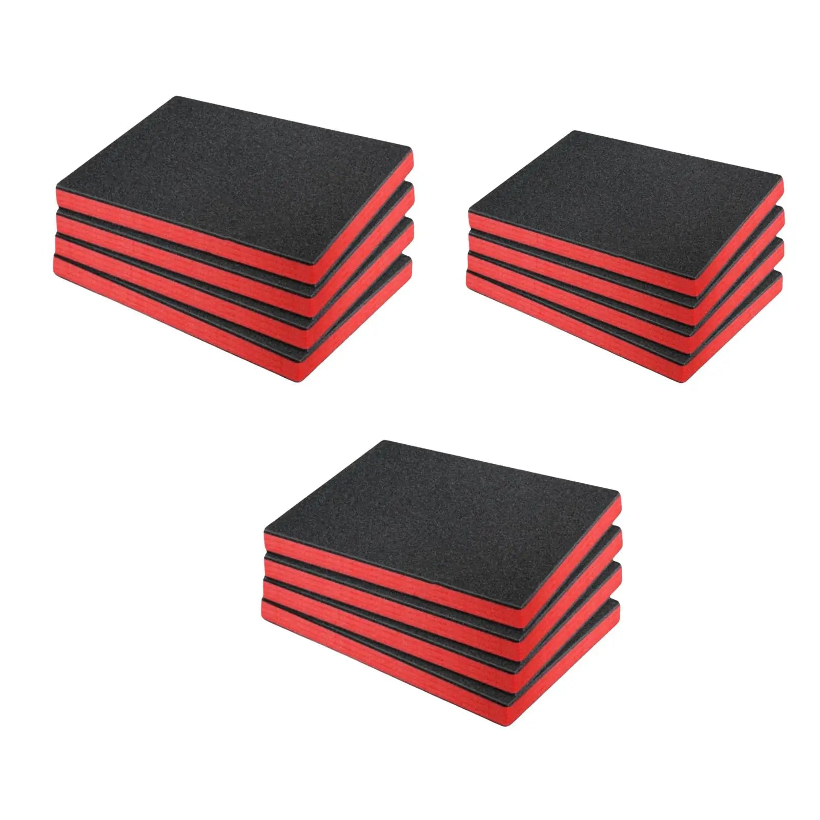 4Pcs Tool Box Foam, for Toolbox Hard Case Portable Kaizen Organizer Easy to Use Cuttable Padding Polyethylene Storage Sheets Zpaxo