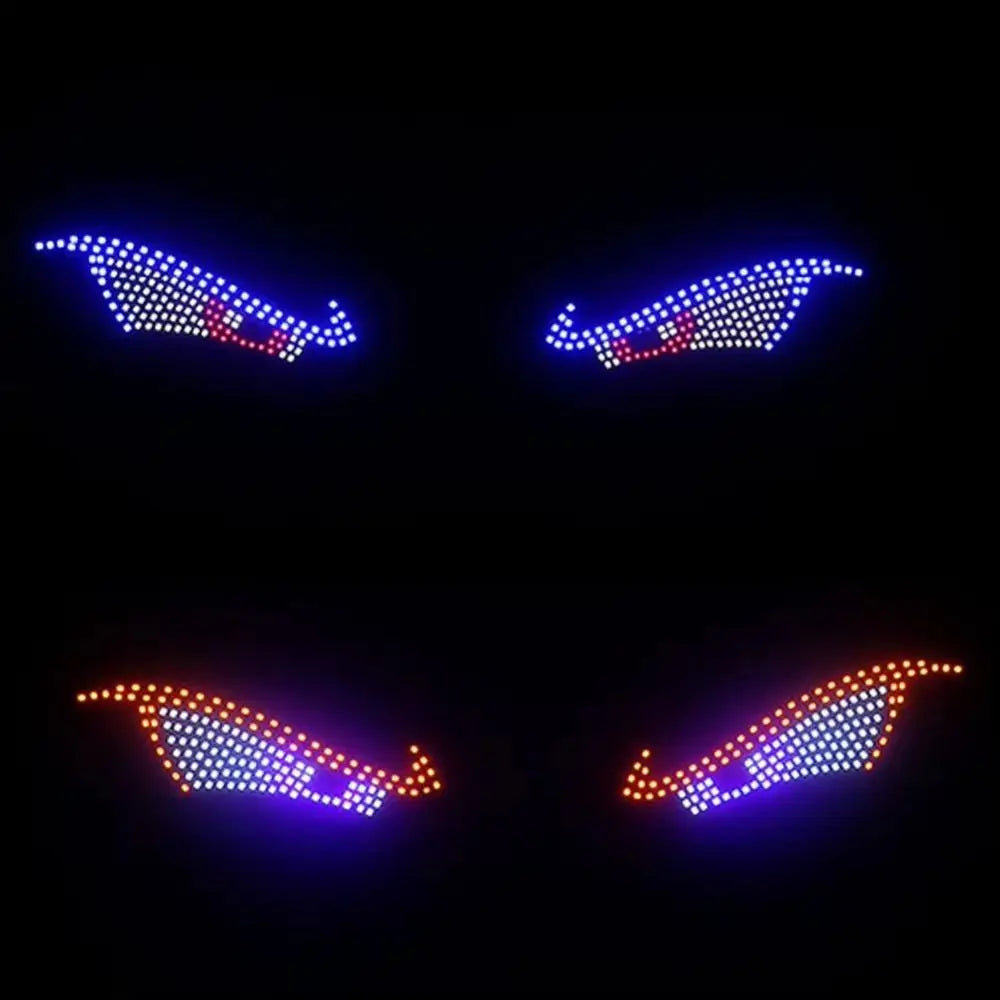 Night Driving USB Demon Eye Light 5V RGB Dynamic Devil Eyes Zpaxo